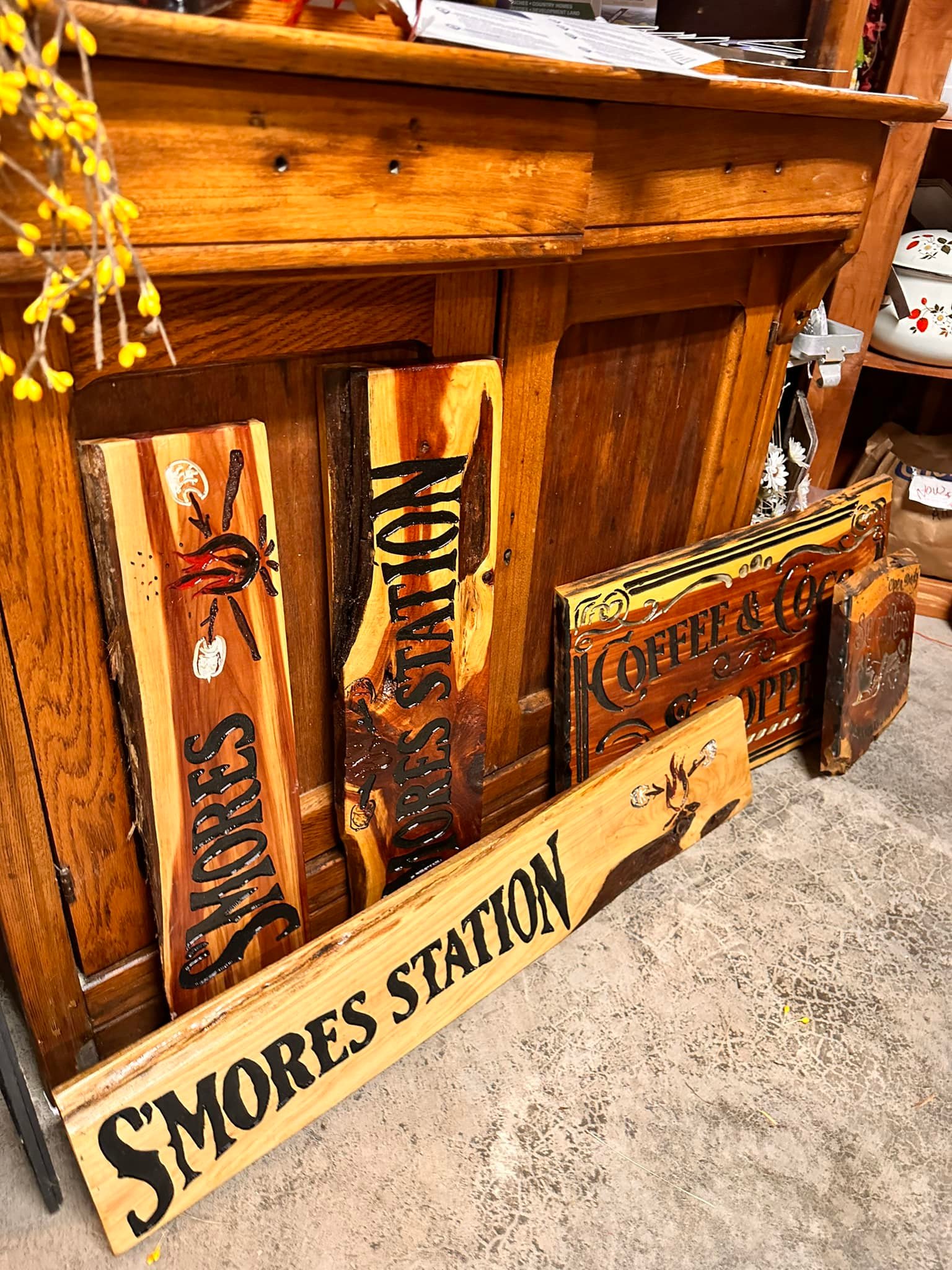 289 Signs - All of these signs are in my booth in Dusty...