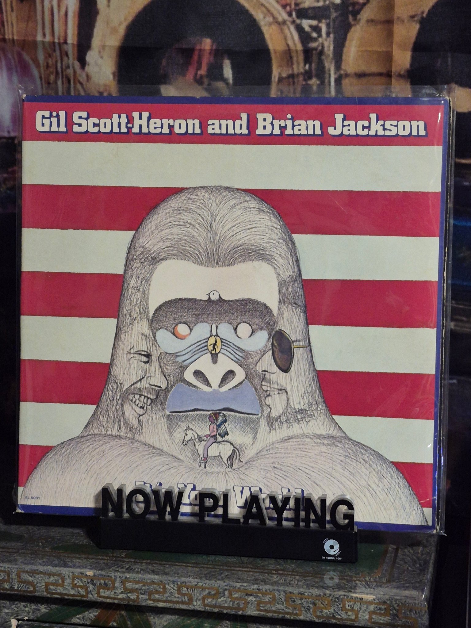 Gill Scott Heron & Brian Jackson's 'Bridges' vinyl record