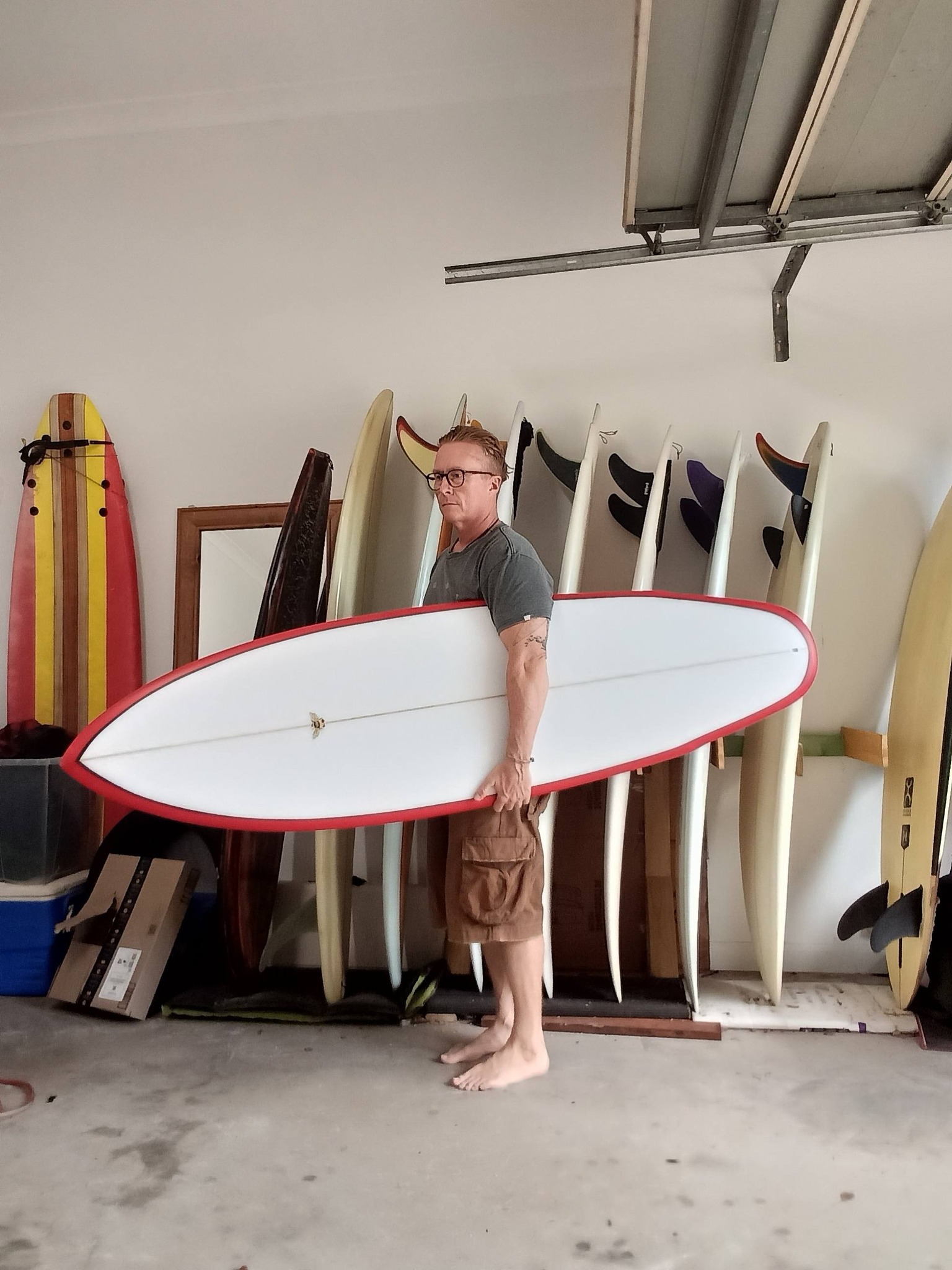 6'5” x 20 1/4” x 2 5/16” 35L F.U. Twin by @roamsurfboards