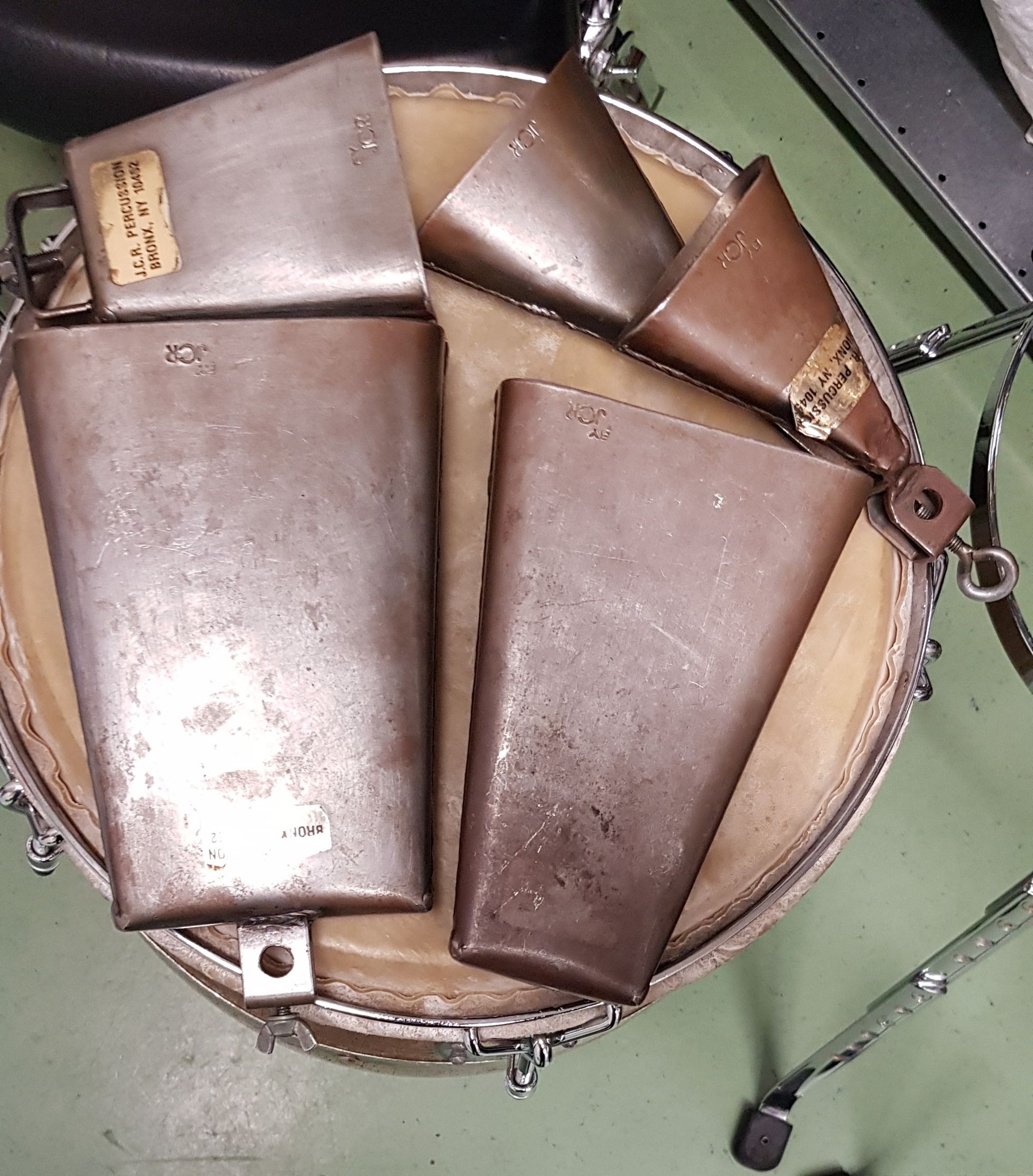 JCR Percussion bells from 1988