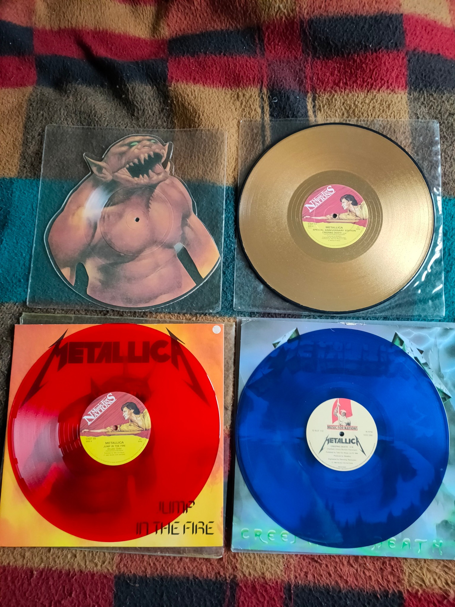 Arrived yesterday! * Metallica - Jump In The Fire (12