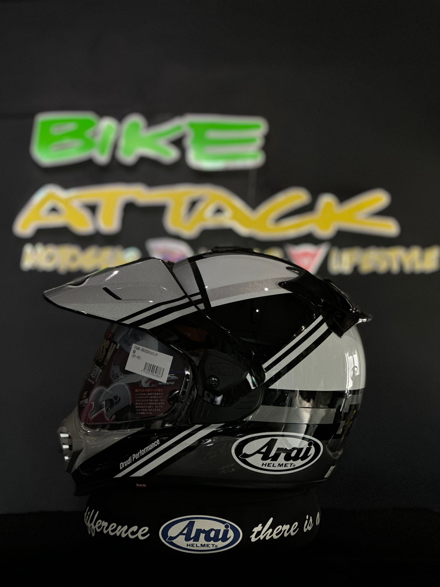 Arai Tour Cross V Cosmic Silver helmet for sale