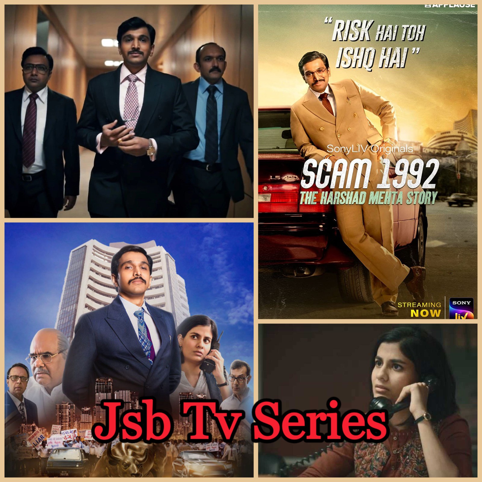 JSB - ️ SCAM 1992 ️ FINANCIAL | THRILLER | BIOGRAPHY ️ IMdB: 9.3/10 ️ ...