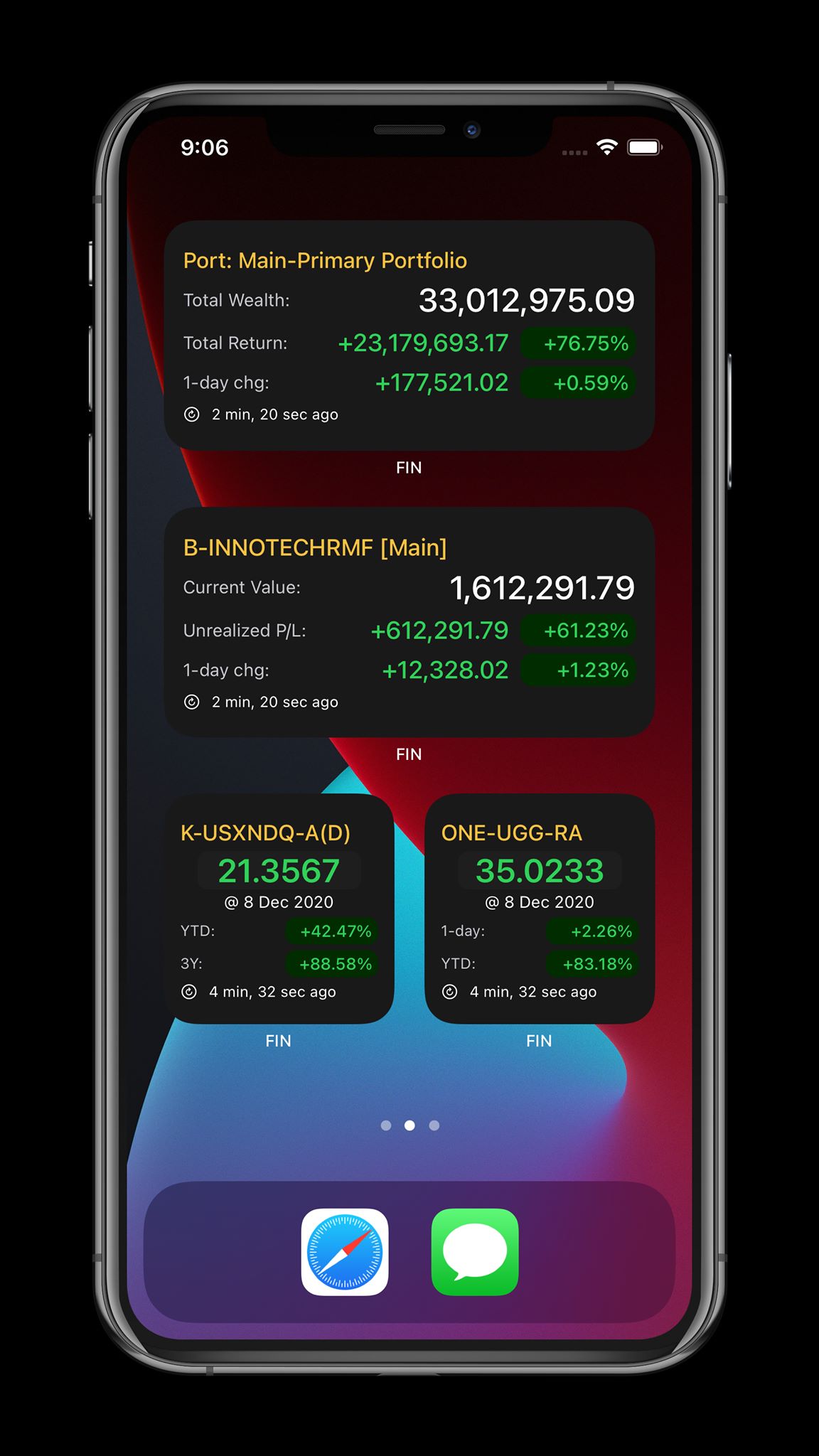 FIN - App กองทุนรวม Mutual Fund - Home