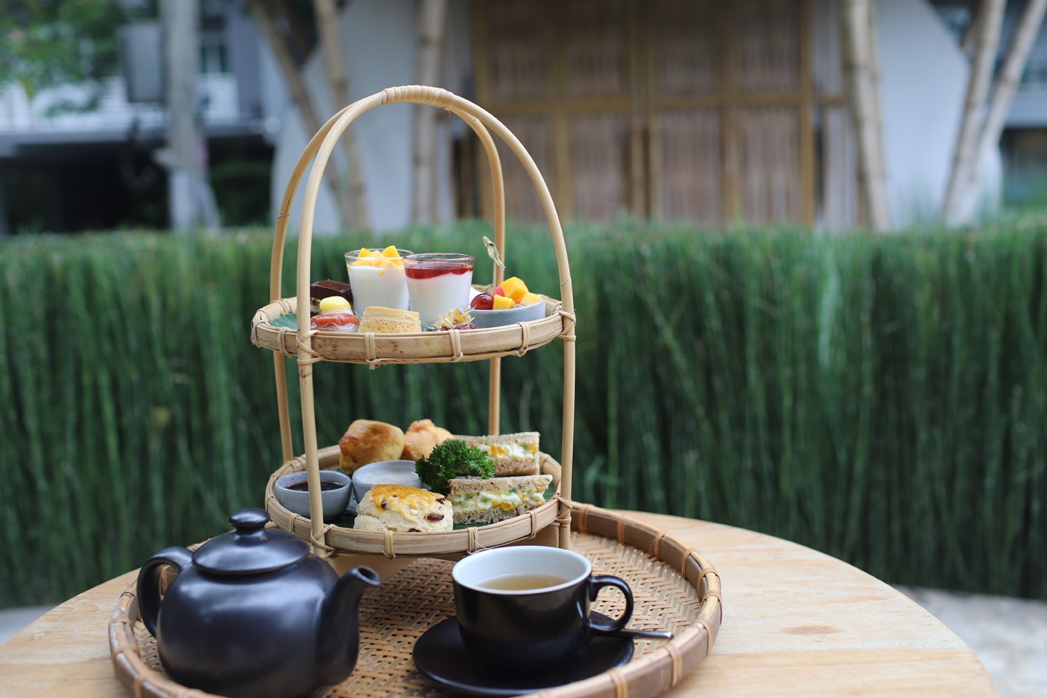 Fah Lanna Spa - Afternoon tea...