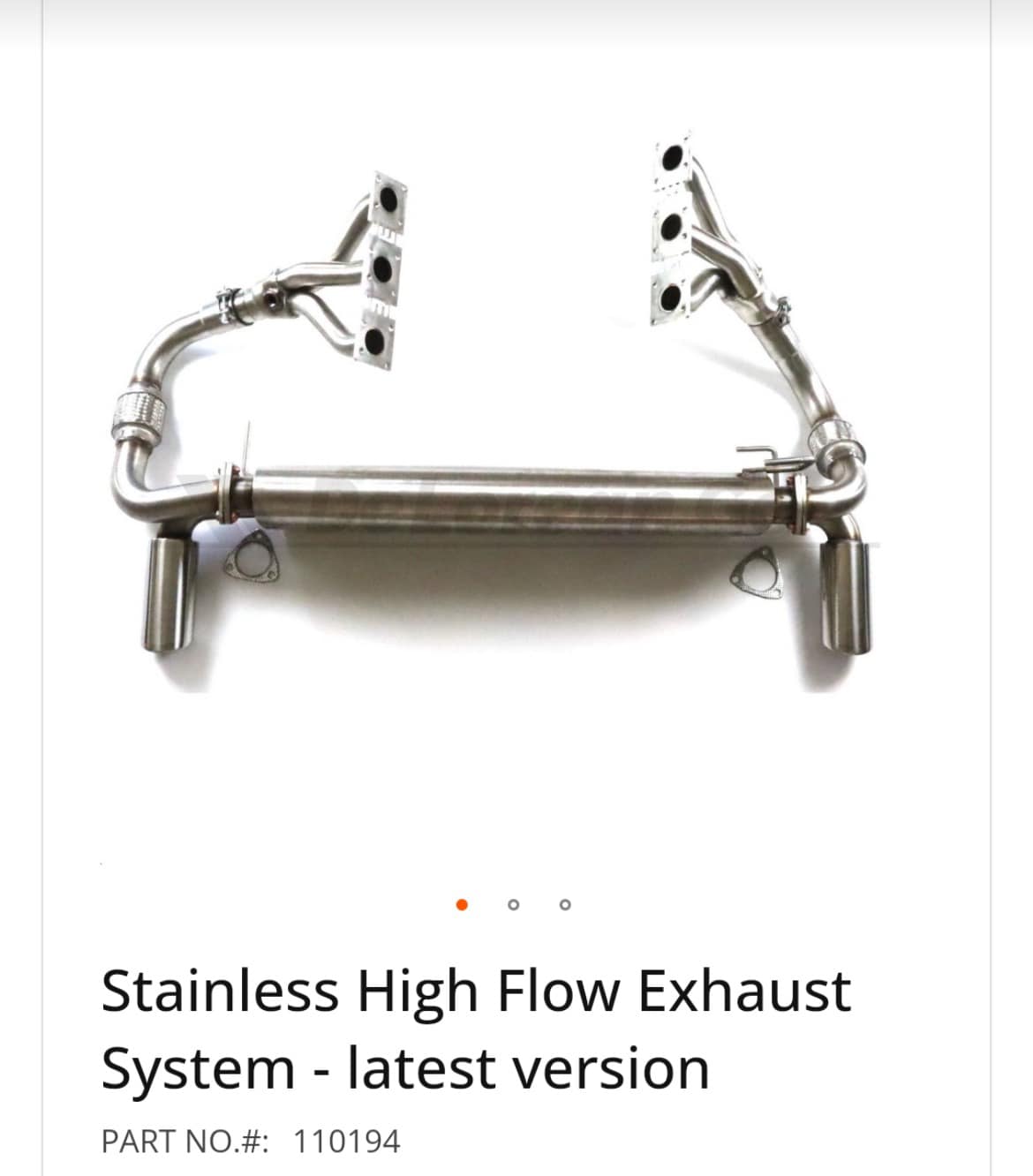 If anyone needs exhaust work for your Delorean, I have found the
