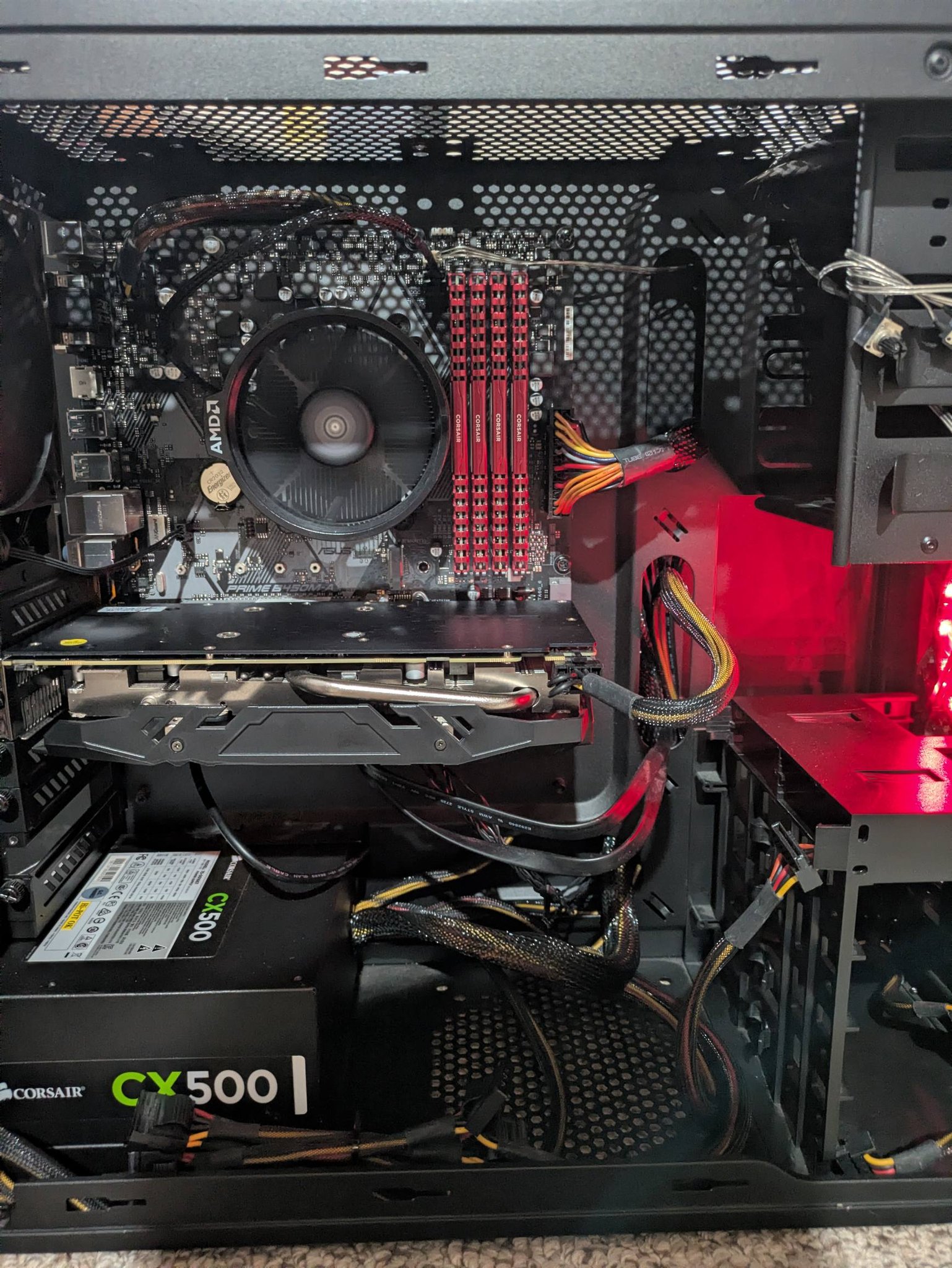 Building a budget gaming PC with Ryzen 1600 and RX 580