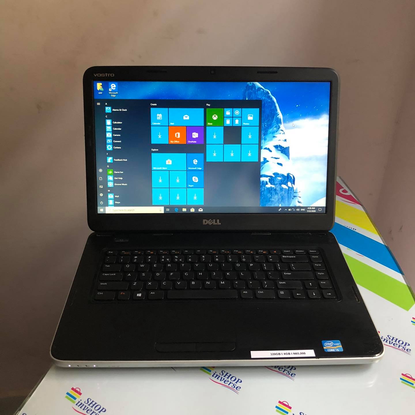 Dell Vostro 2520 - Intel Core i5 - 320GB HDD - 4GB RAM - ₦65,000 