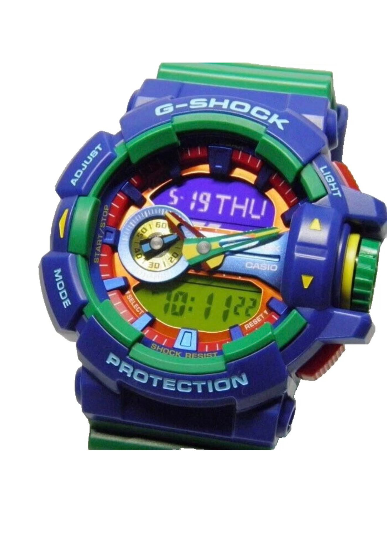 WTS Casio G-shock GA-400-2AJF Digital Hyper colors Used Kondisi 