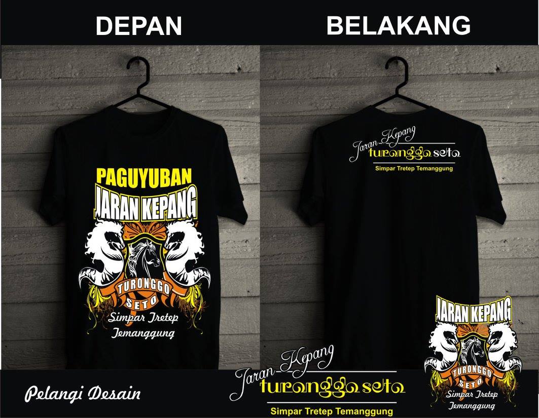 Pelangi Desain Pelangi Desain Kaos Satuan Komunitas