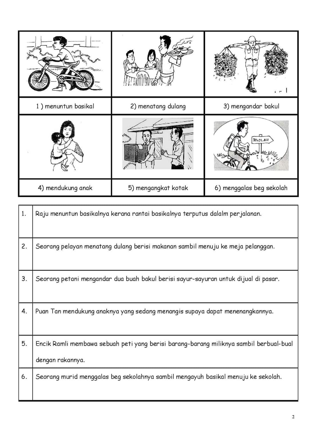 Basikal Pengisar Clipart