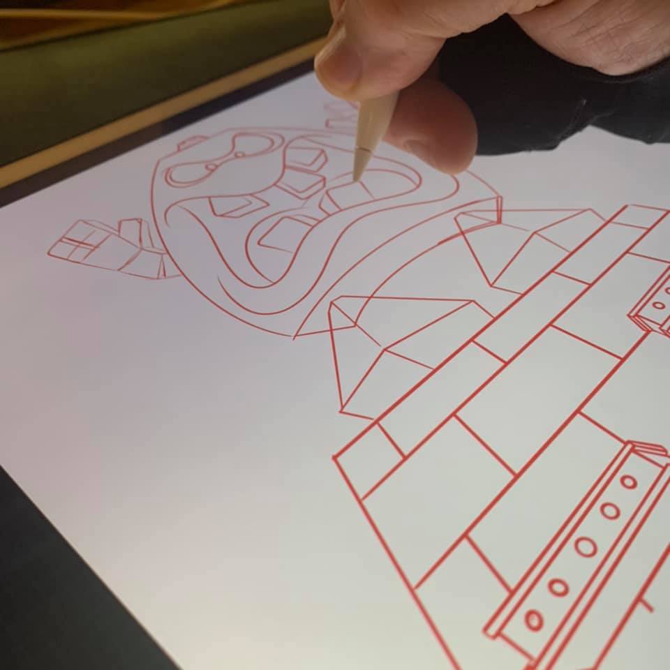 Nazario Designs - ‪Today I decided to draw King Whomp from... | Facebook