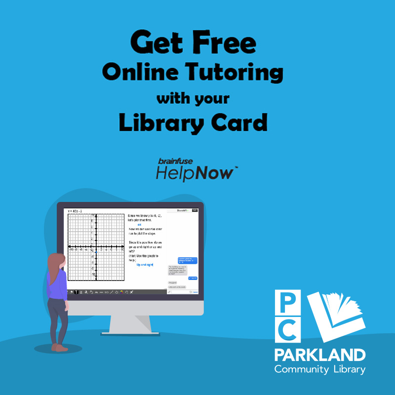 HelpNow: Available for both... - Parkland Community Library | Facebook
