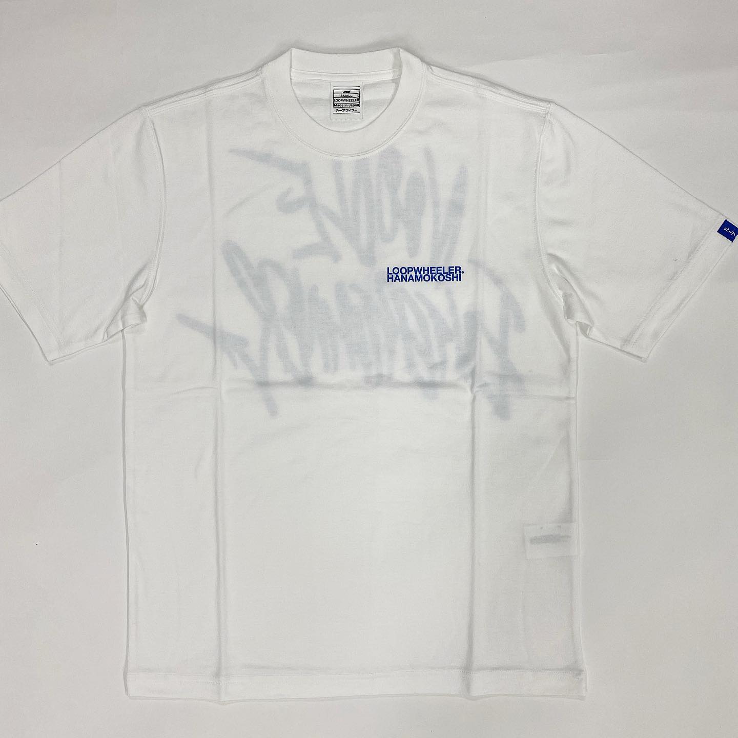 はなもこし麺ばかTee」 LW吊り天竺で製作しましたはなもこし麺ばかT 