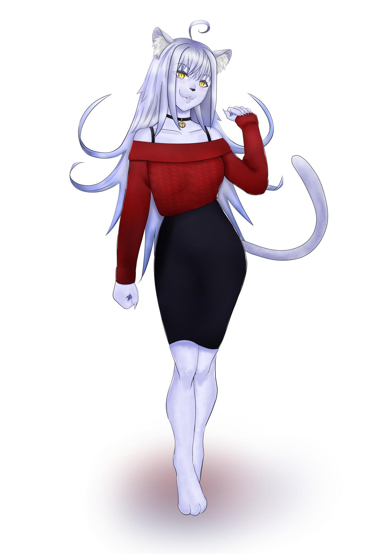 Let's create a female furry OC character