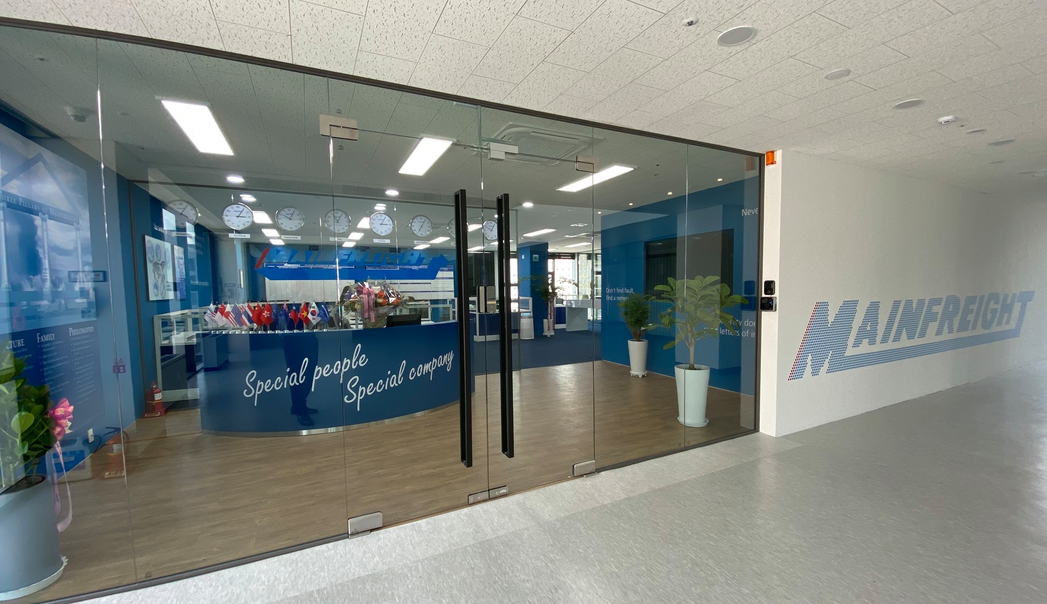 Mainfreight - We are all settled in and ready for...