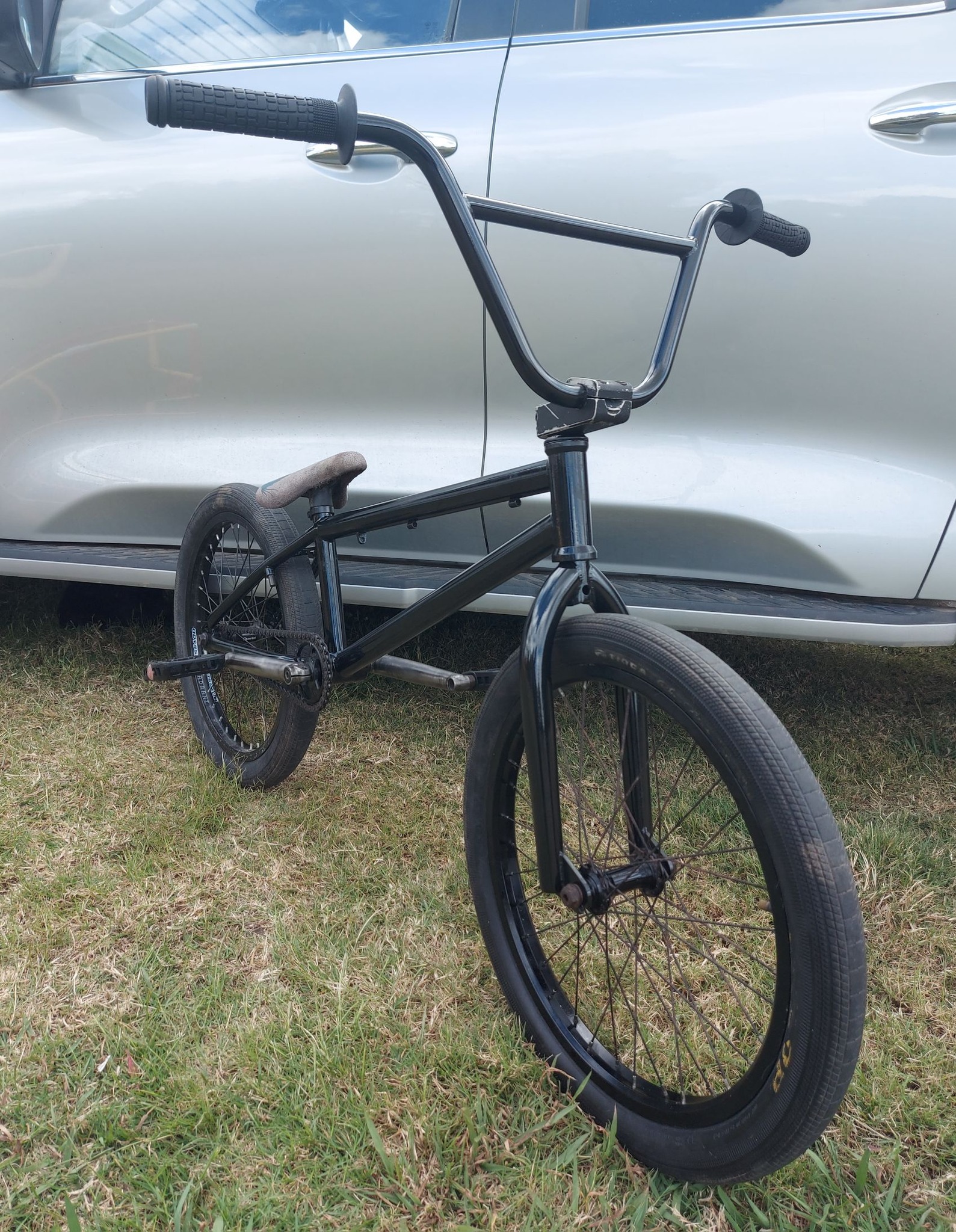 Riding again on my old BMX bike