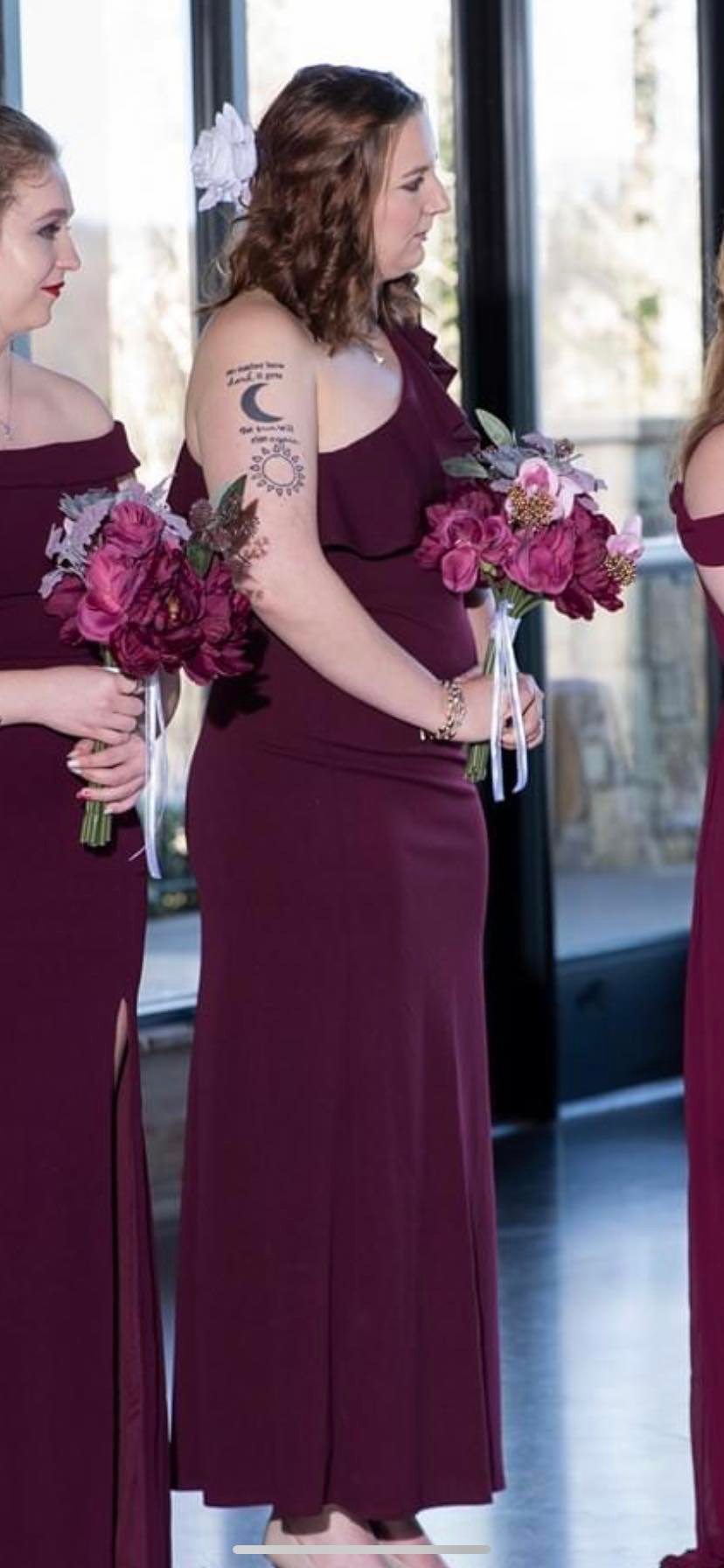 Used bridesmaid dress for sale size large