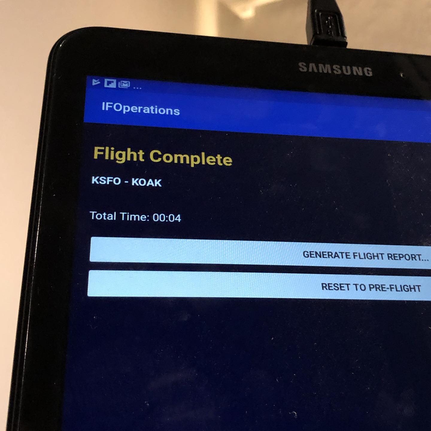 In-Flight Assistant