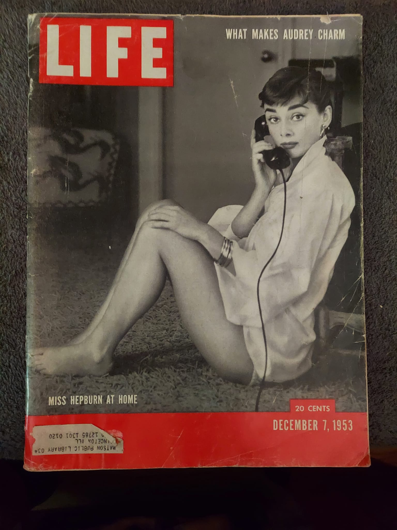 LIFE Magazine 1954 Audrey Hepburn