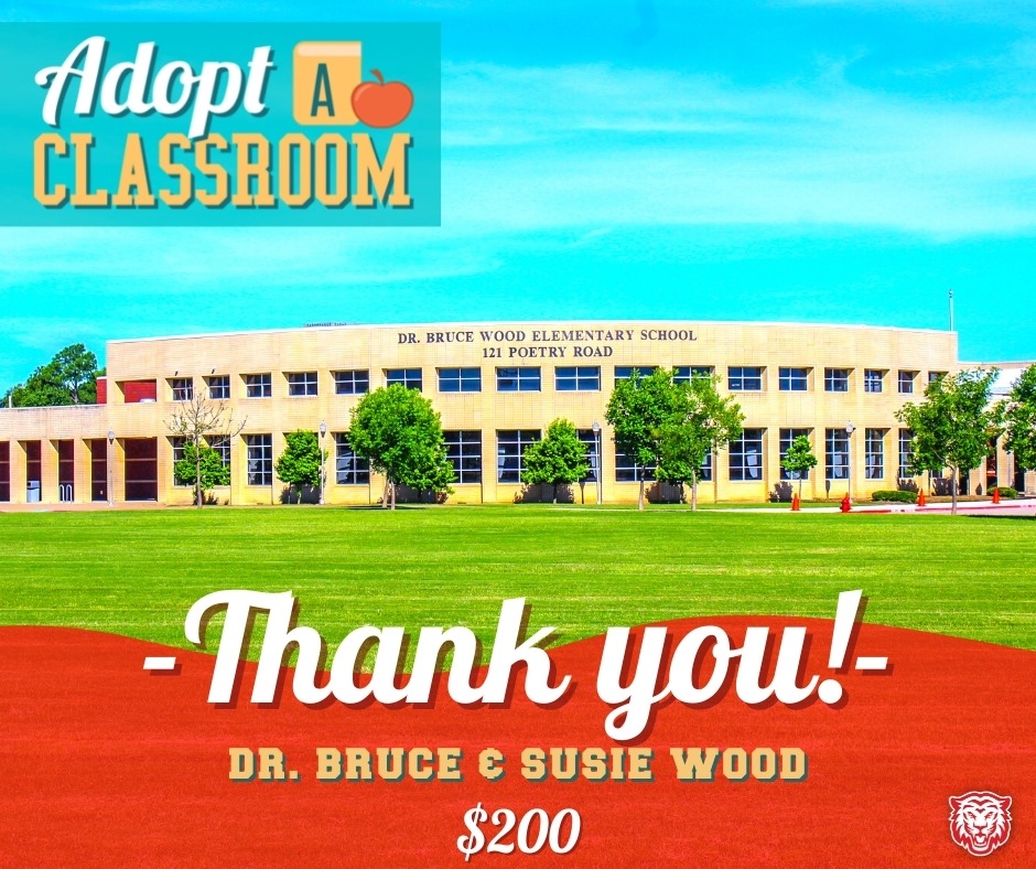 Terrell - Thank you to Dr. Bruce and Susie Wood for their donation to ...