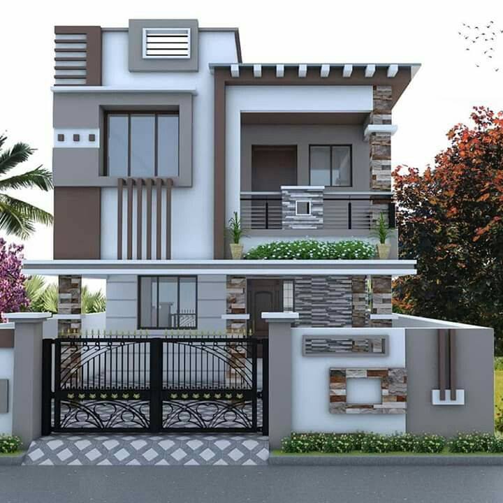 Maddy - ️ Modern House Exterior Design 😍 Rate out of 1 to...