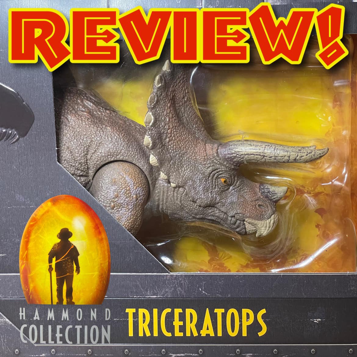 Figurine Dinosaure Triceratops - Collection Hammond - Jurassic World Mattel 2024