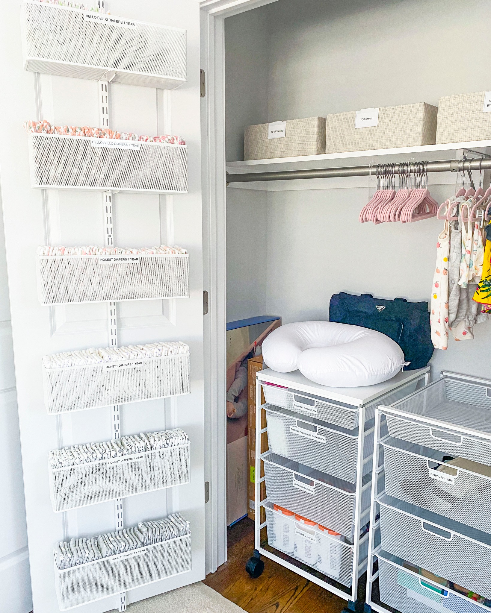 Horderly - The last photo shows this closet pre-Horderly 😍