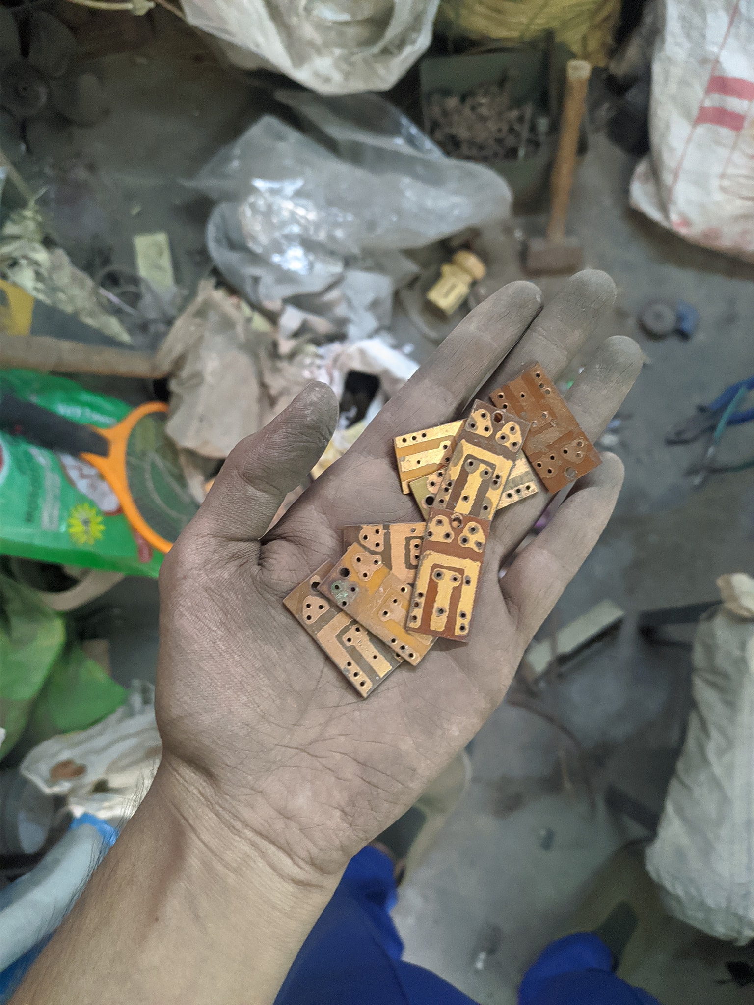 This is a legendary 90s mixer PCB board that is quite beautiful