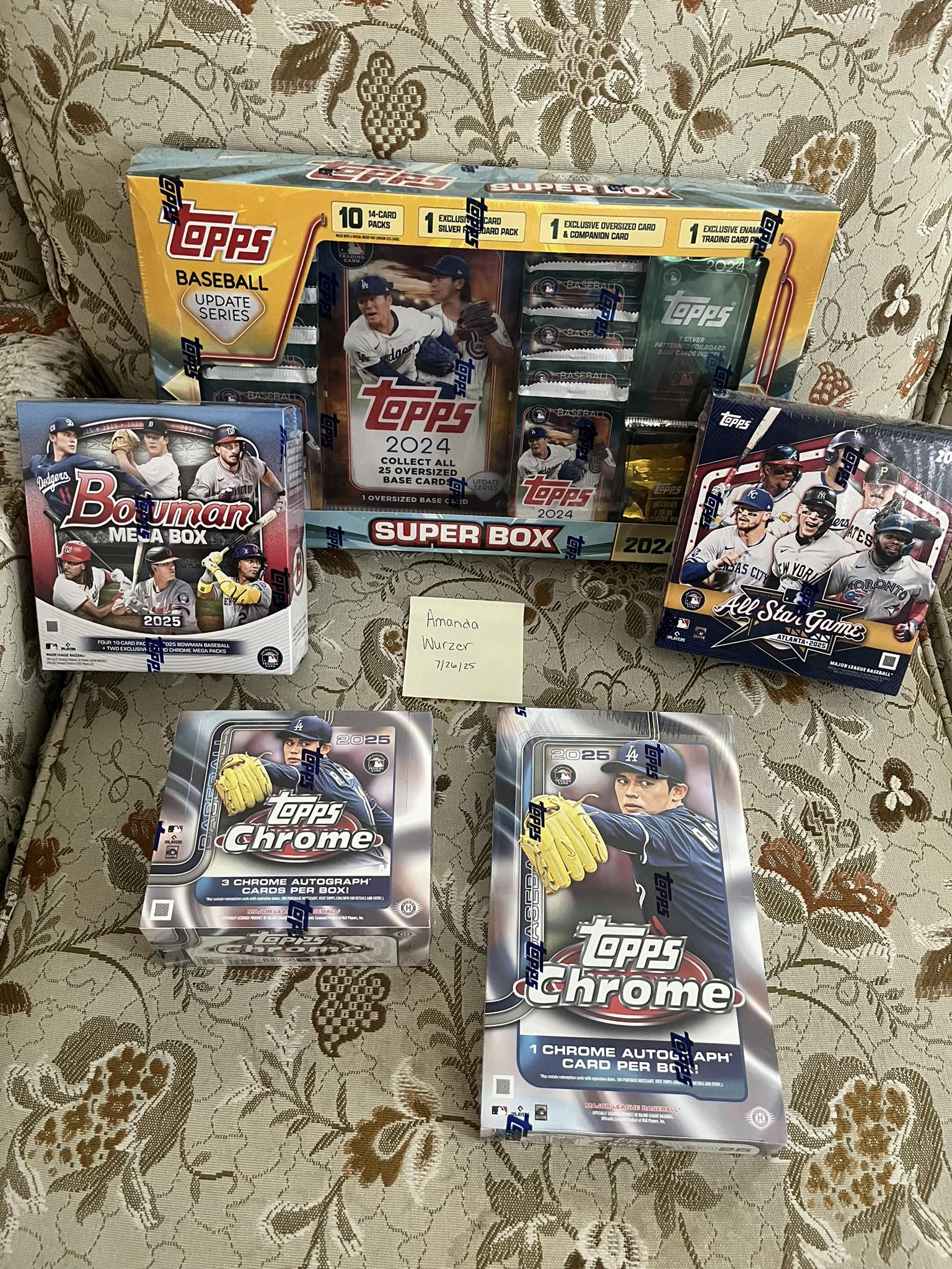 Selling a brand new, factory-sealed Hobby Jumbo Box of the newly 