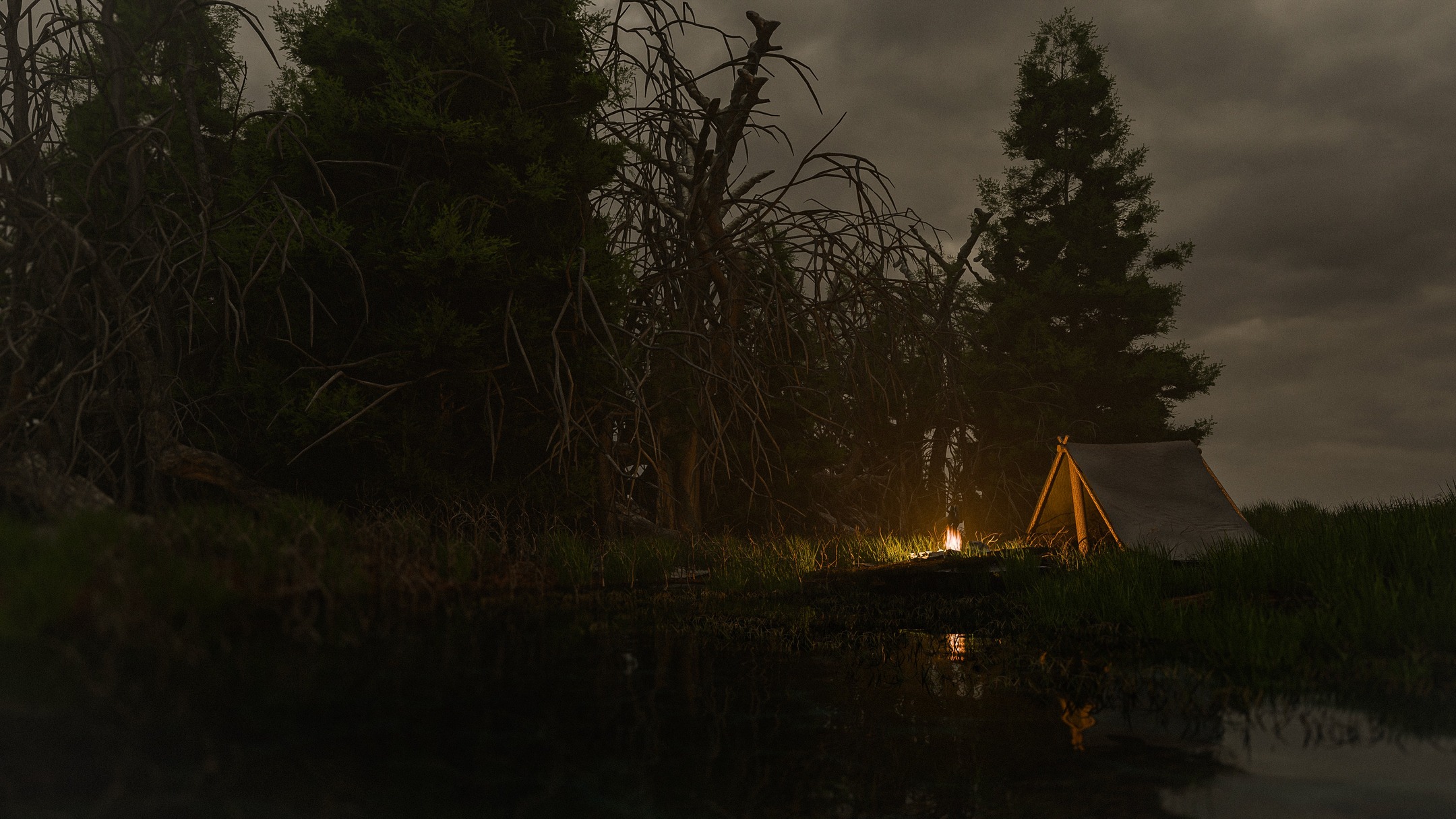 Goda - 3D ENVIRONMENT INSPIRED BY RDR2 ️ USING BLENDER & LIGHTROOM ...