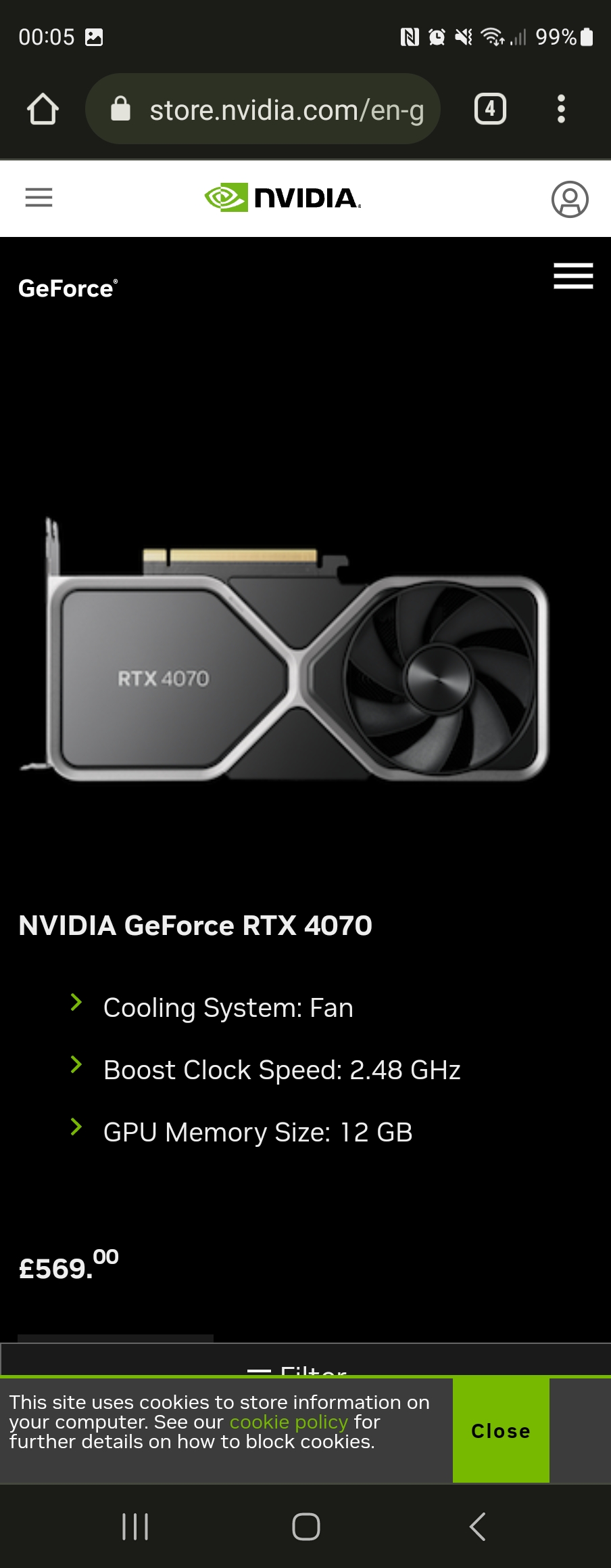 Is Intel i7-7700K and Strix Z270F motherboard holding back NVIDIA