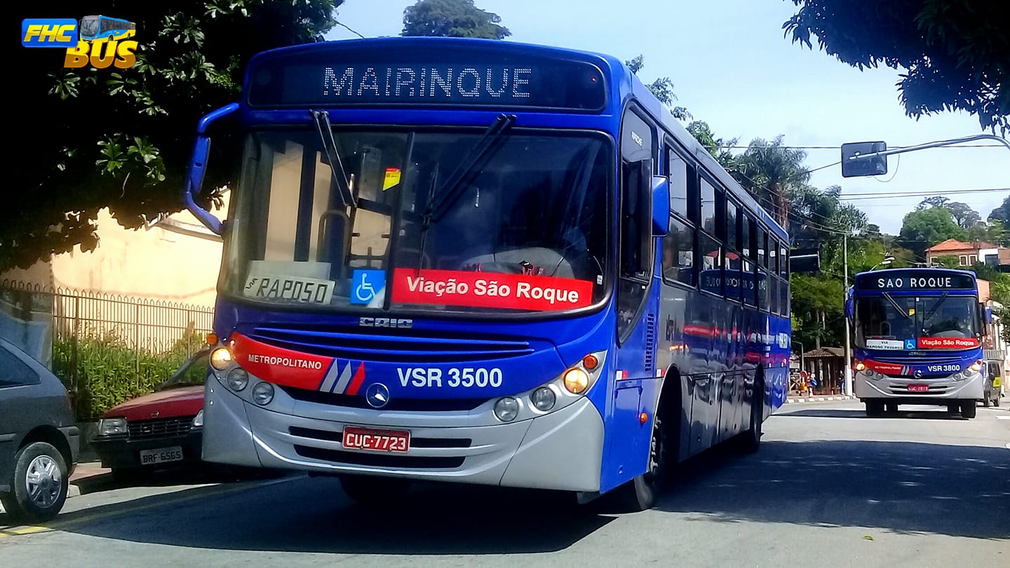 FHC Bus - Viação São Roque: VSR 3500 CAIO Apache VIP II...