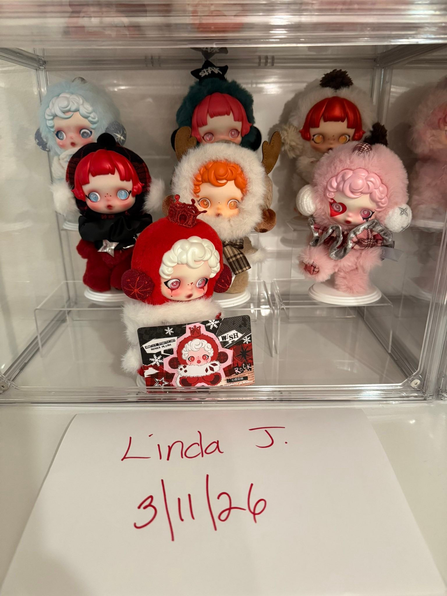 Selling complete plushie sets and individual plushies