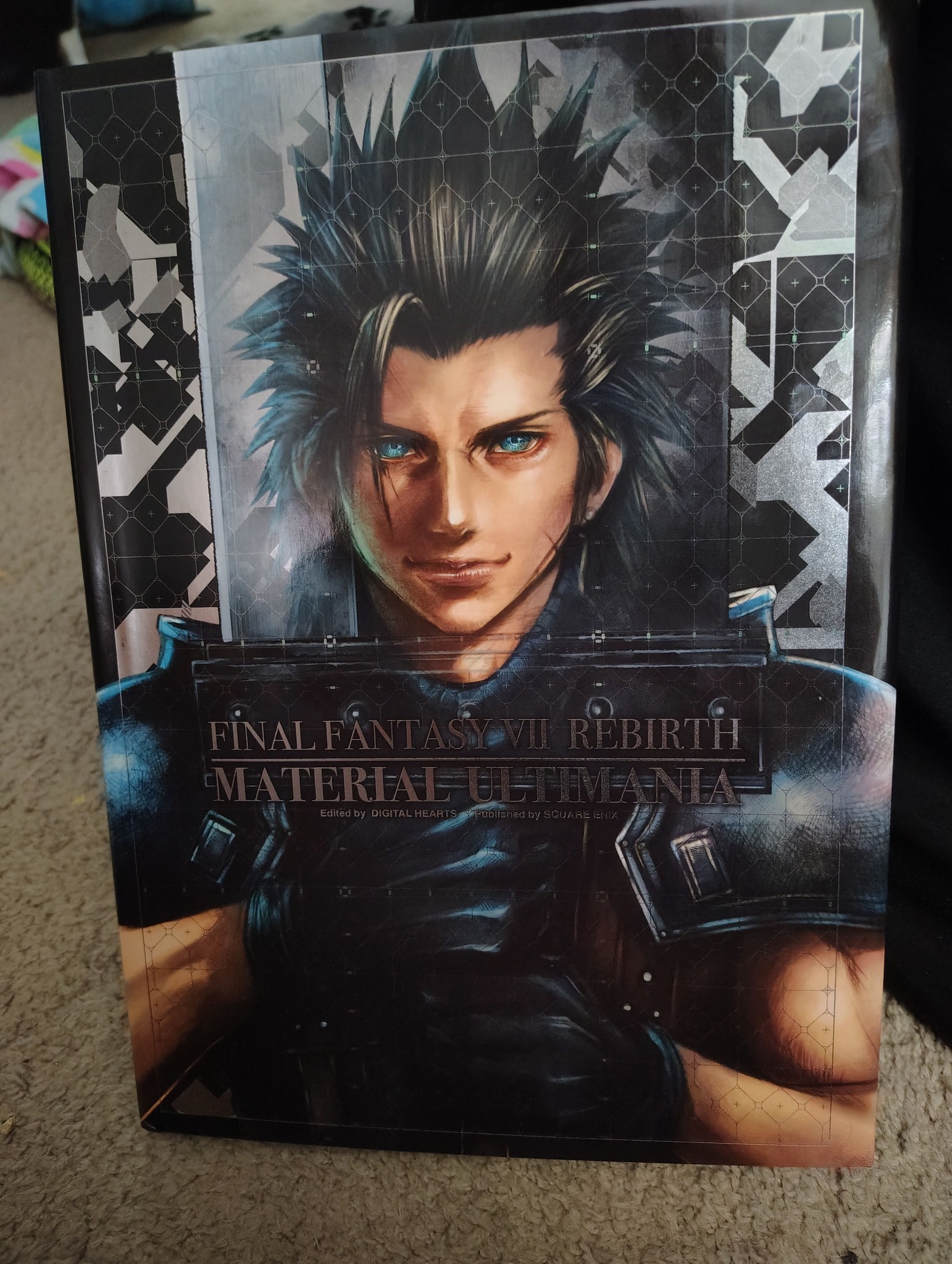 It's here! The Final Fantasy VII Rebirth Poster Collection book! I