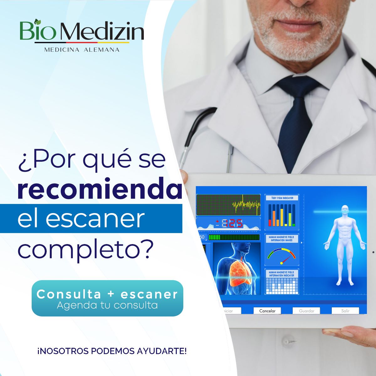 El escáner completo es un estudio... - BioMedizin Monterrey