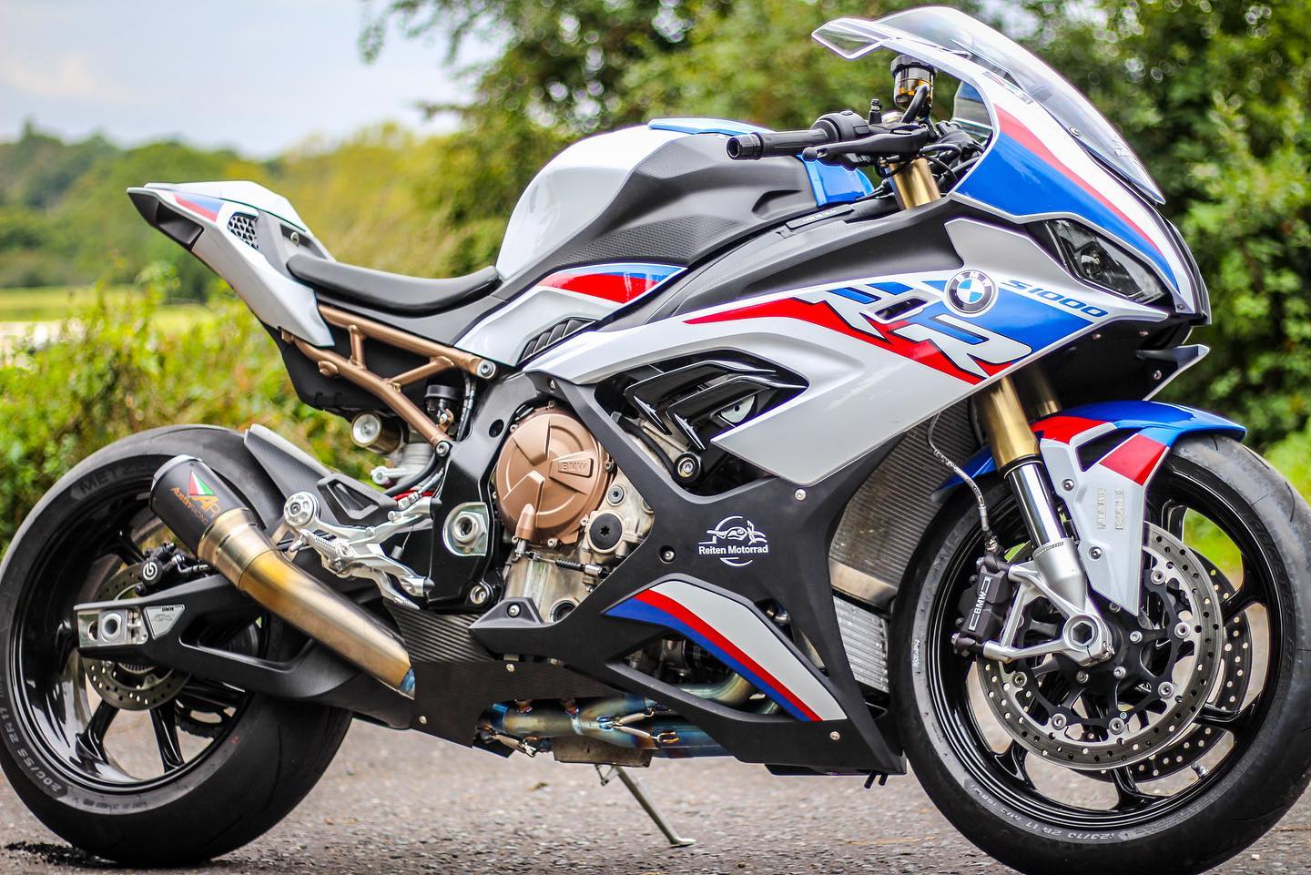 M 1000 R/RR homologated slip-on 🔥🔥 #austinracing