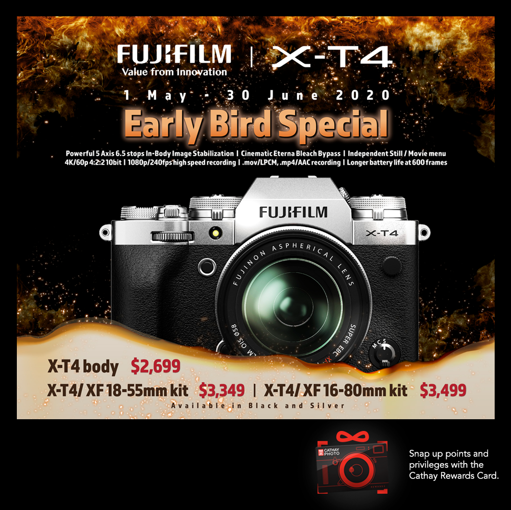Cathay Photo - Meet the FUJIFILM X-T4, the most powerful X...
