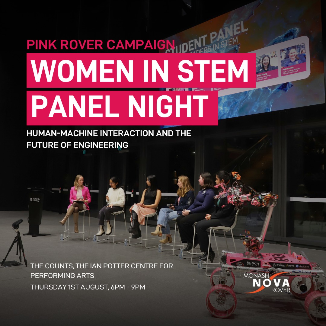 🌟 Join the upcoming Pink Rover Women... - Monash Engineering | Facebook