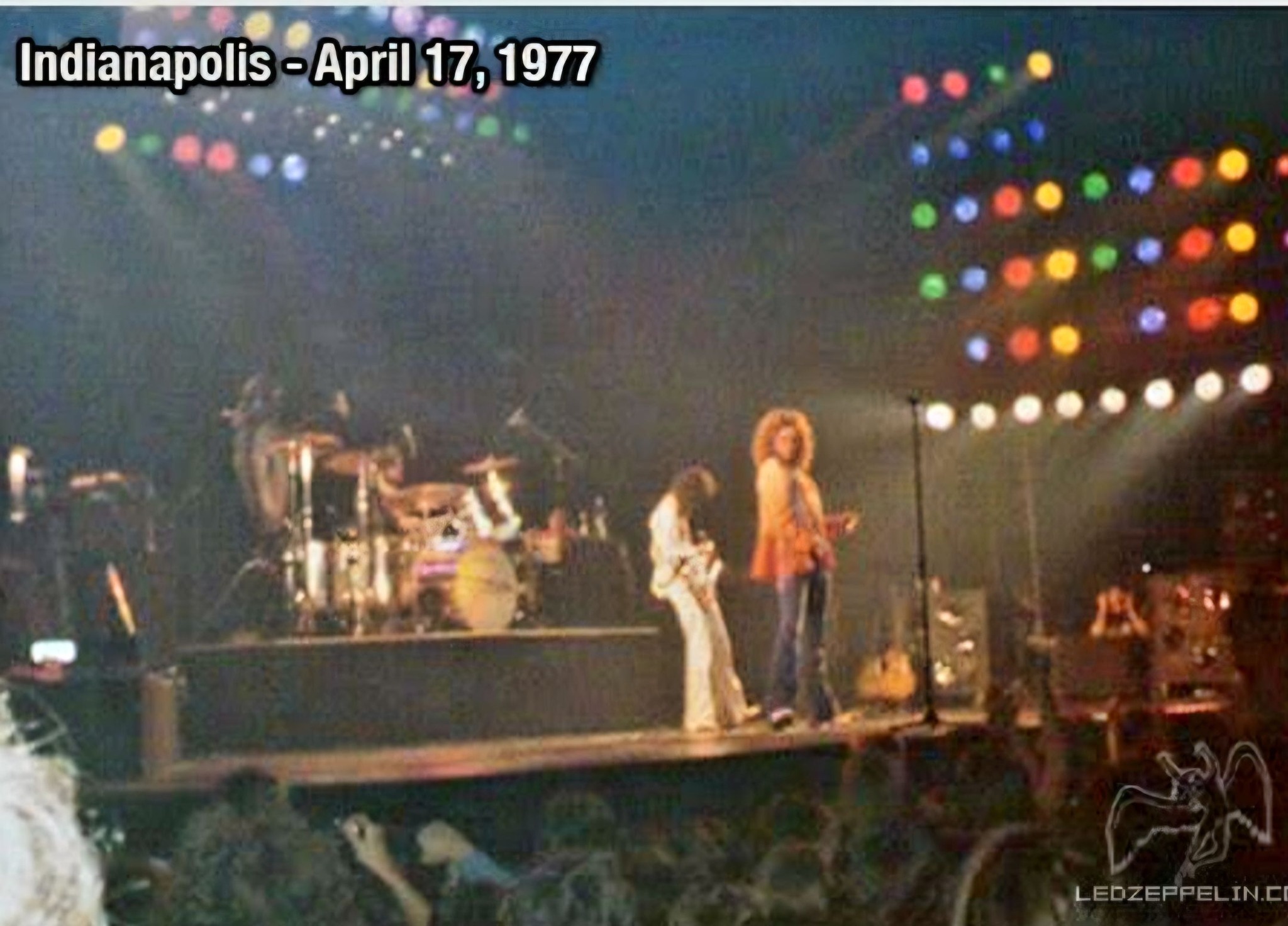 Led Zeppelin 1977 concert in Louisville, KY