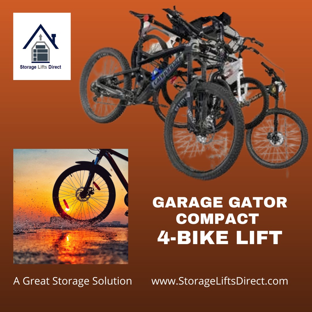 An 8-bike lift too much for you?... - Storage Lifts Direct | Facebook