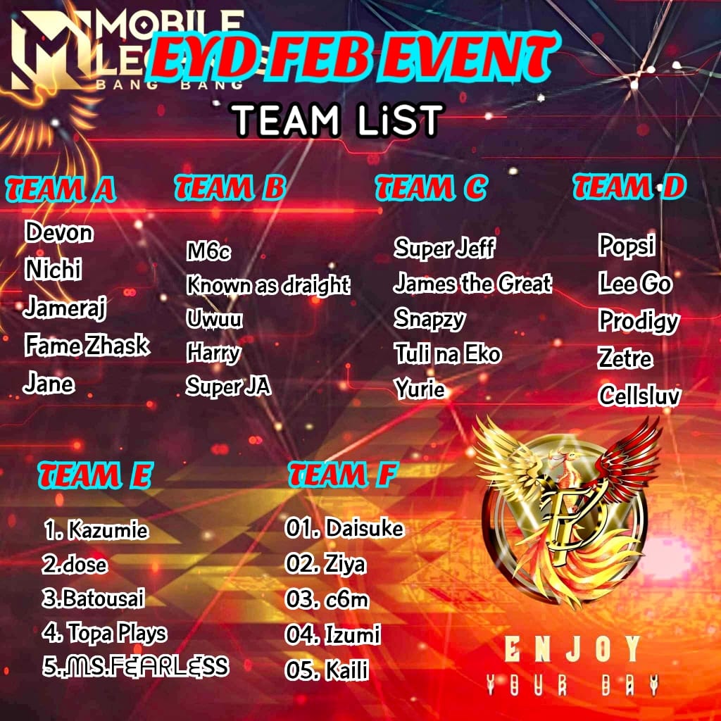 EYD Squads - Middle East Server Mobile Legends