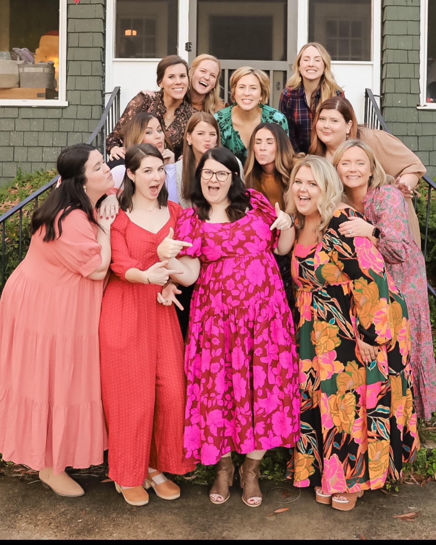 green emerald velvet dress Erin Napier's Velvet Dress Looks Like These Under-$50 Amazon Styles