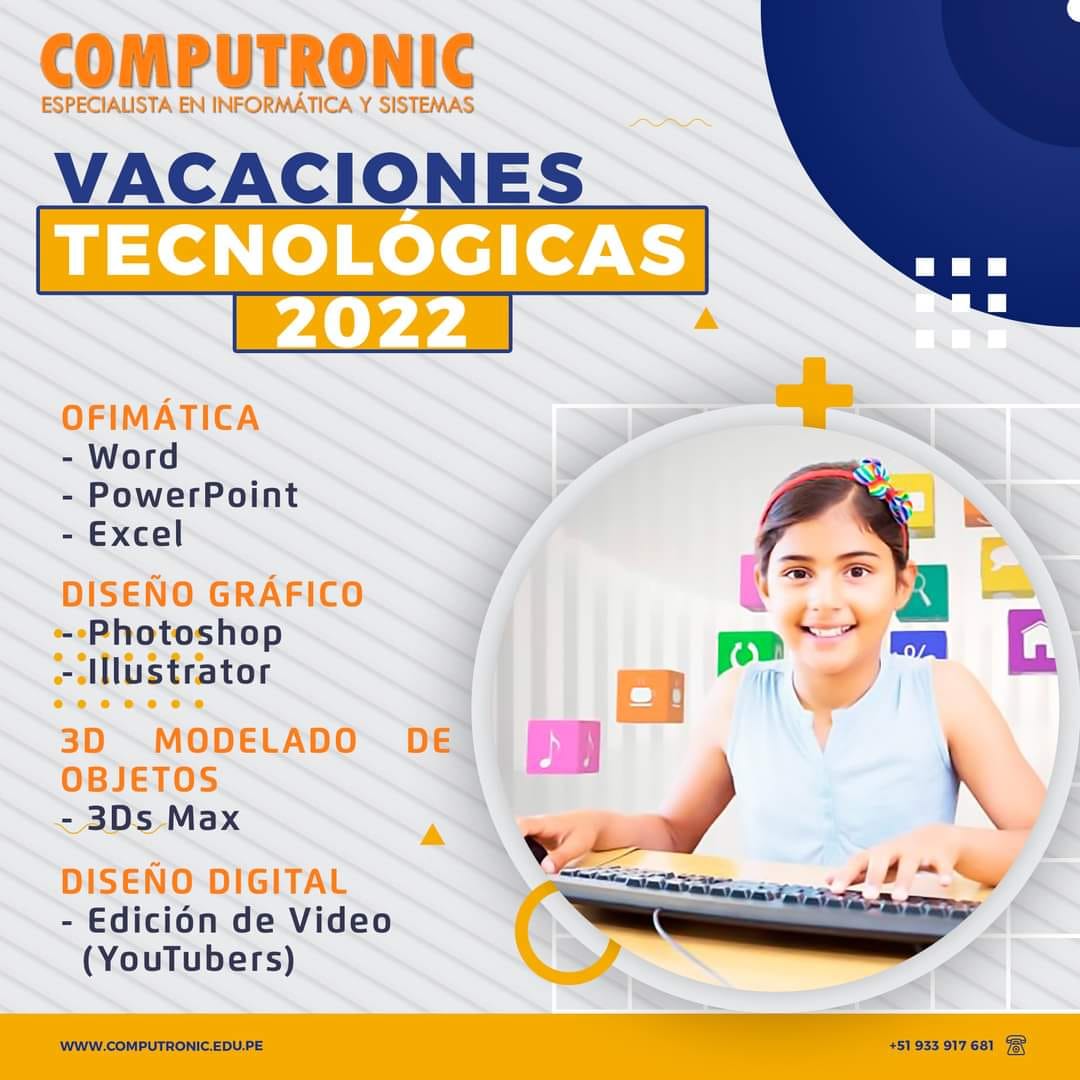 🔴 En estas vacaciones útiles 2022 como... - Computronic Tech