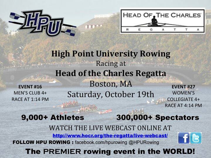 High Point University Men's Rowing