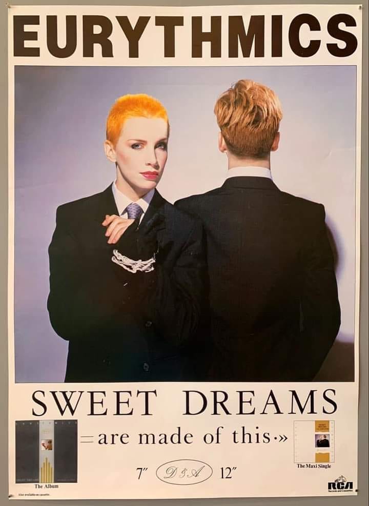 Sweet Dreams (Are Made of This)” by Eurythmics hit number one on