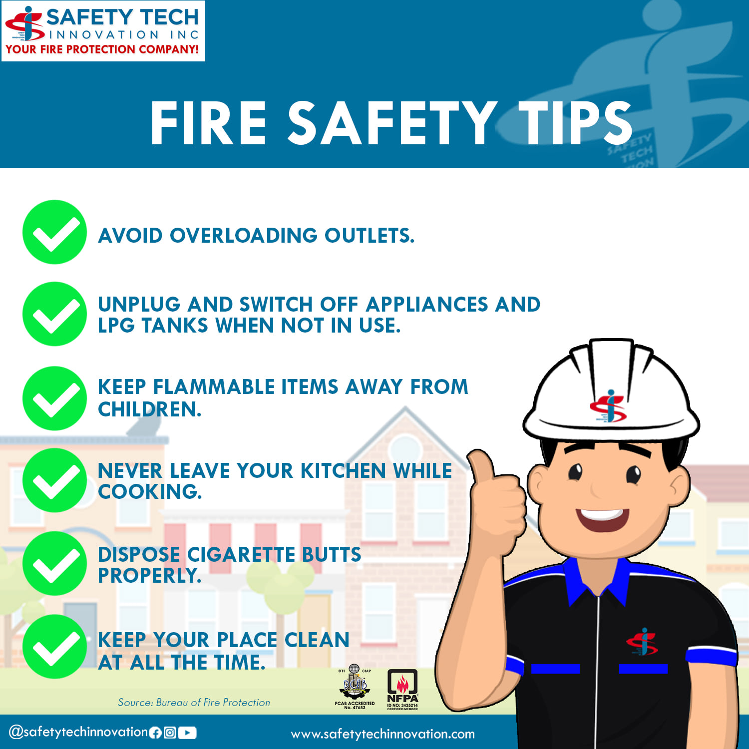 Here are some of the basic... - Safety Tech Innovation Inc. | Facebook