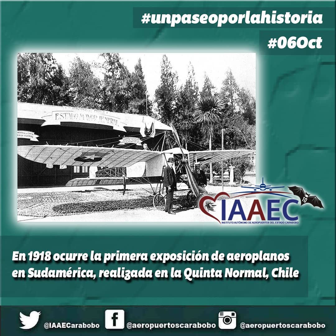 #unpaseoporlahistoria🛩️ #06oct... - Bartolomé Salom Airport | Facebook