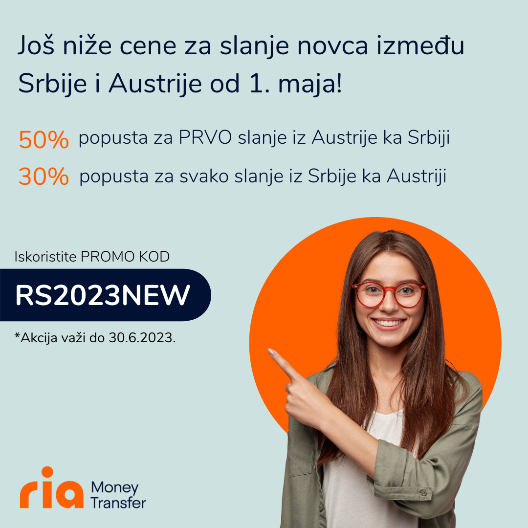 TransferNova & Ria Srbija - 📣 Sniženje cena za Austriju! Od 1. Maja ...