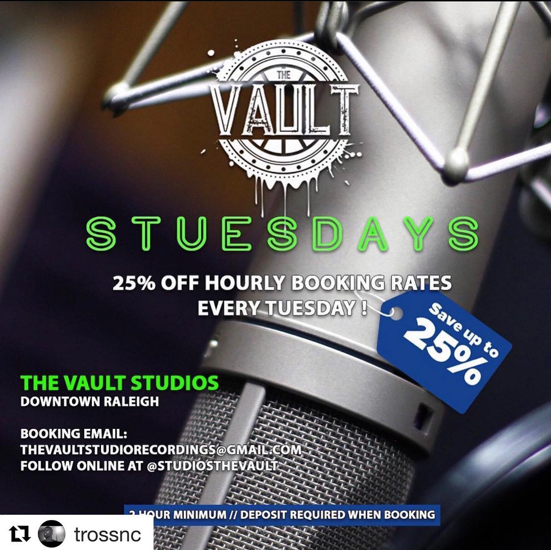 The Vault Studios | Raleigh NC